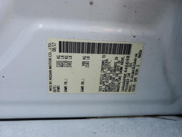 Photo 12 VIN: 1N4AA6AP4HC446698 - NISSAN MAXIMA 