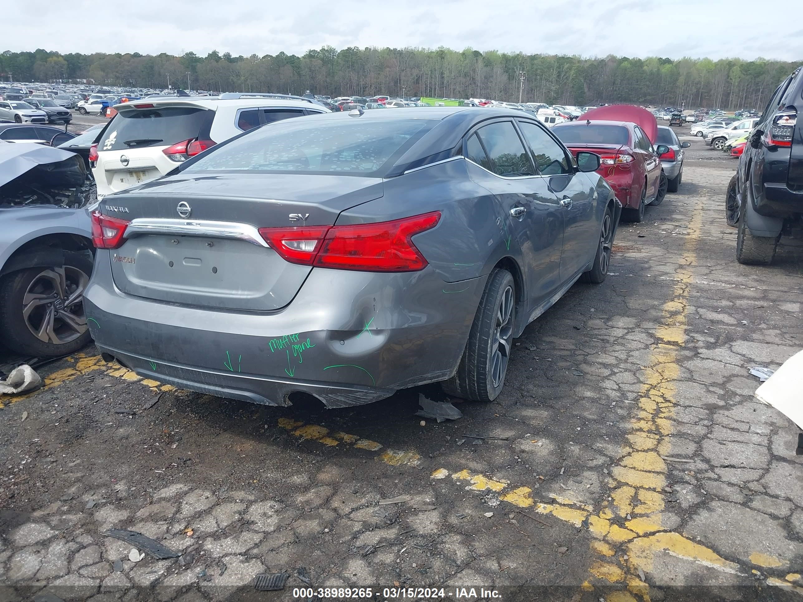 Photo 3 VIN: 1N4AA6AP4JC402366 - NISSAN MAXIMA 