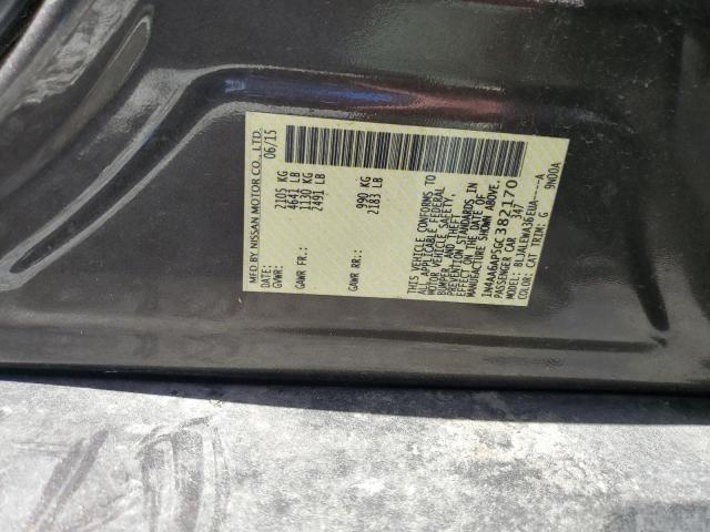 Photo 11 VIN: 1N4AA6AP5GC382170 - NISSAN MAXIMA 