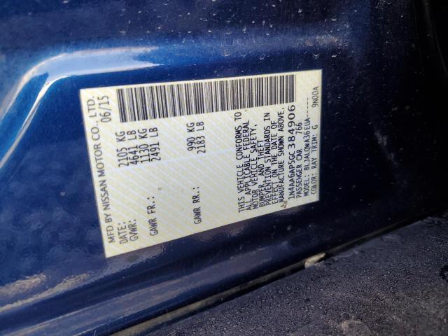 Photo 11 VIN: 1N4AA6AP5GC384906 - NISSAN MAXIMA 