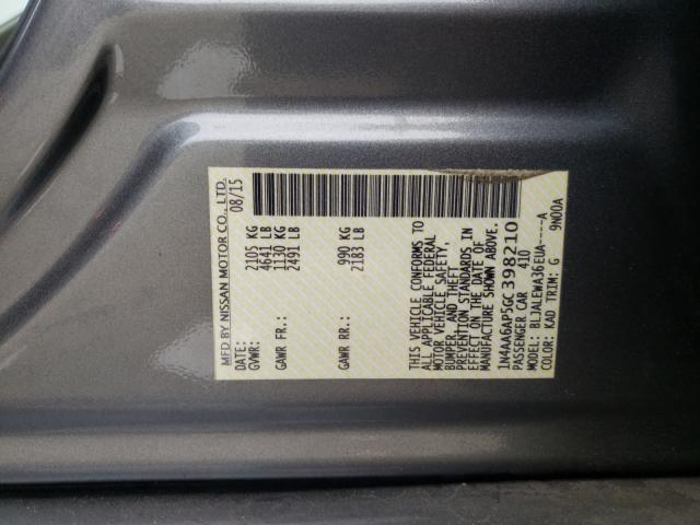 Photo 9 VIN: 1N4AA6AP5GC398210 - NISSAN MAXIMA 3.5 