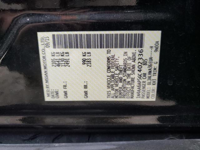 Photo 9 VIN: 1N4AA6AP5GC402336 - NISSAN MAXIMA 3.5 