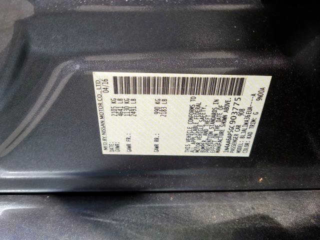 Photo 9 VIN: 1N4AA6AP5GC903775 - NISSAN MAXIMA 3.5 