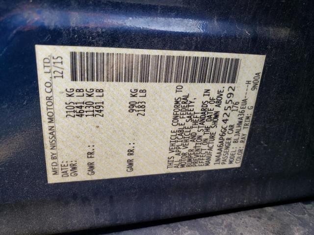 Photo 11 VIN: 1N4AA6AP6GC425592 - NISSAN MAXIMA 3.5 