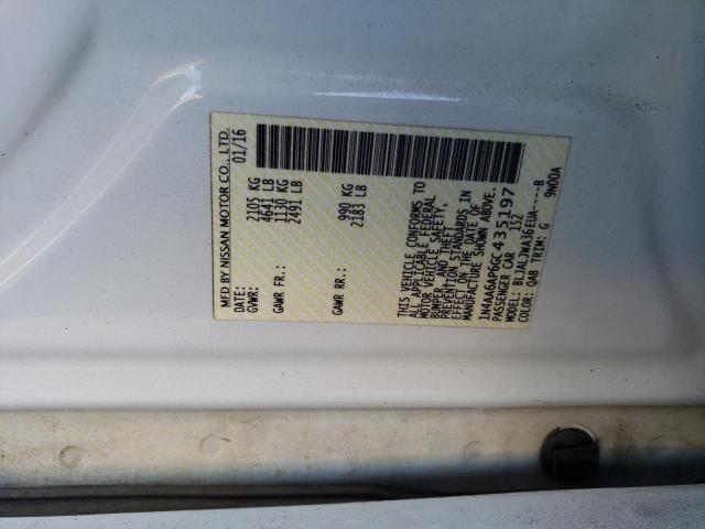 Photo 9 VIN: 1N4AA6AP6GC435197 - NISSAN MAXIMA 3.5 