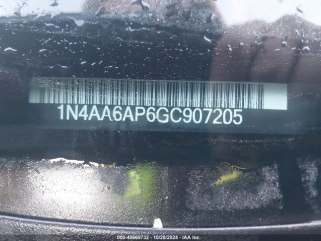 Photo 8 VIN: 1N4AA6AP6GC907205 - NISSAN MAXIMA 