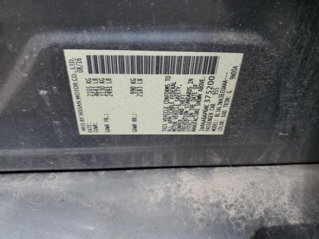 Photo 11 VIN: 1N4AA6AP6HC375200 - NISSAN MAXIMA 