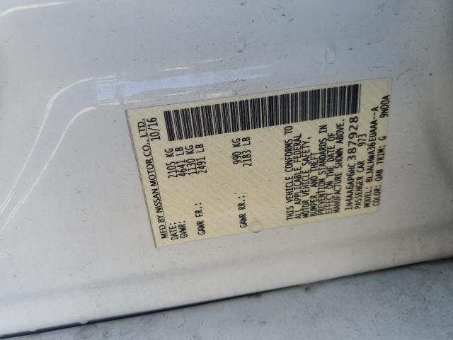 Photo 11 VIN: 1N4AA6AP6HC387928 - NISSAN MAXIMA 3.5 