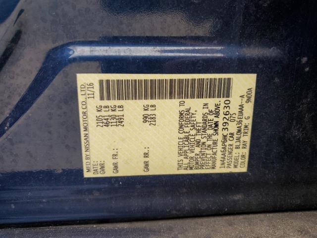 Photo 12 VIN: 1N4AA6AP6HC392630 - NISSAN MAXIMA 