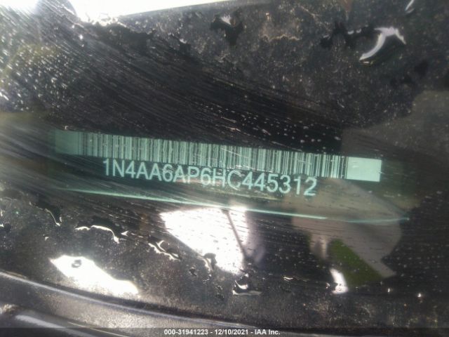 Photo 8 VIN: 1N4AA6AP6HC445312 - NISSAN MAXIMA 