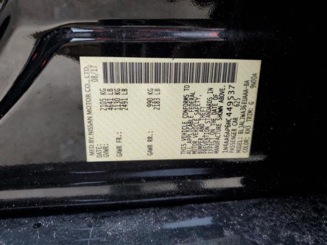 Photo 11 VIN: 1N4AA6AP6HC449537 - NISSAN MAXIMA 3.5 