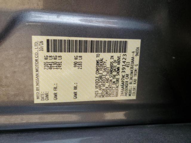 Photo 11 VIN: 1N4AA6AP7HC391423 - NISSAN MAXIMA 