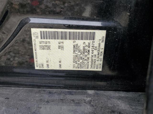 Photo 11 VIN: 1N4AA6AP7HC445870 - NISSAN MAXIMA 