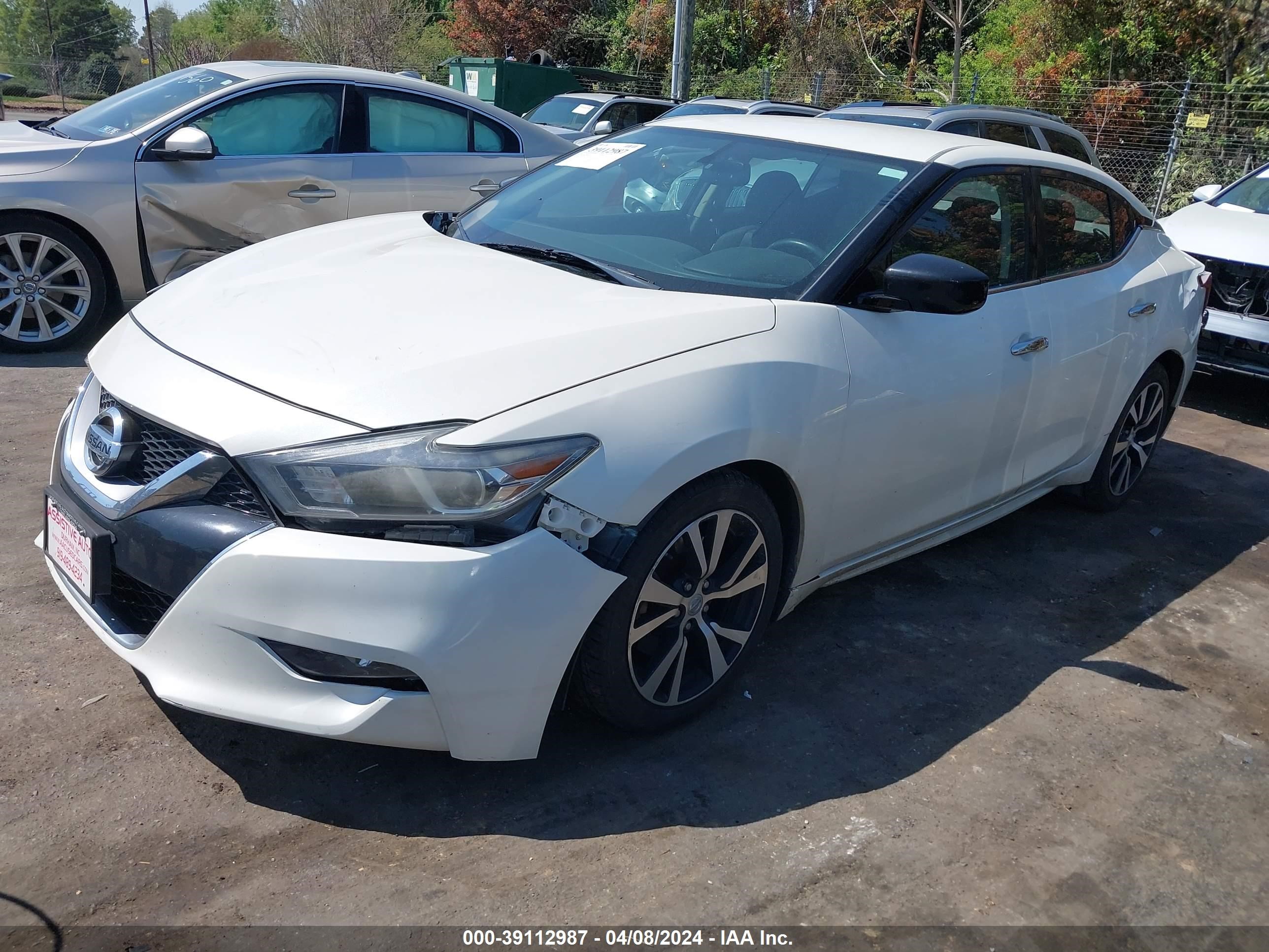 Photo 1 VIN: 1N4AA6AP7HC446954 - NISSAN MAXIMA 