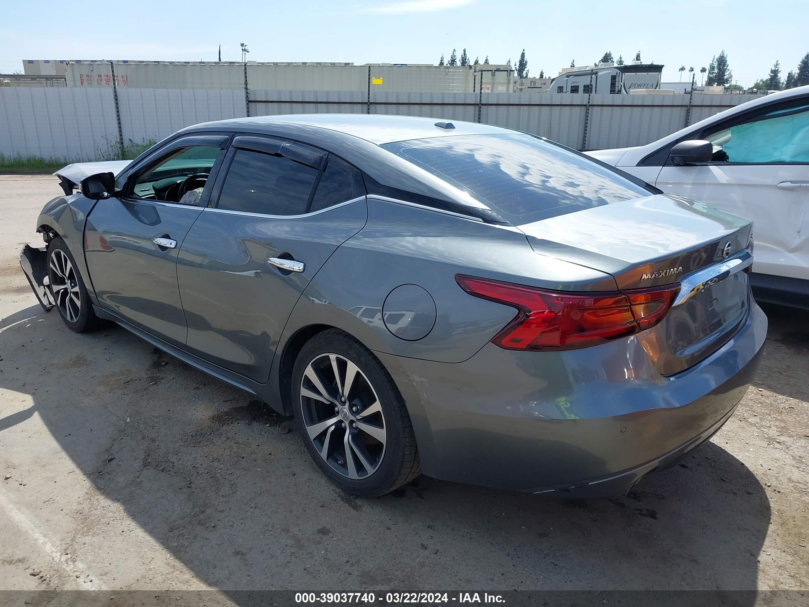 Photo 2 VIN: 1N4AA6AP7JC378810 - NISSAN MAXIMA 