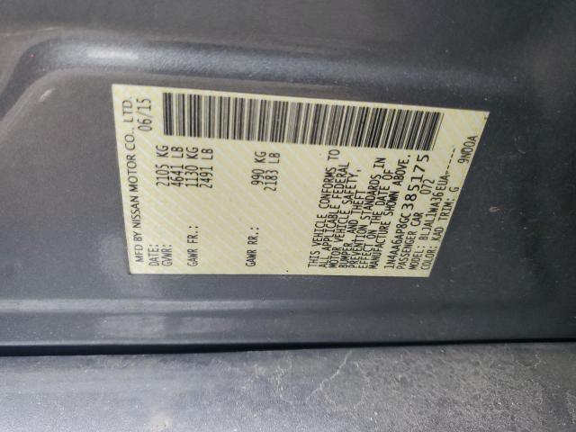 Photo 11 VIN: 1N4AA6AP8GC385175 - NISSAN MAXIMA 