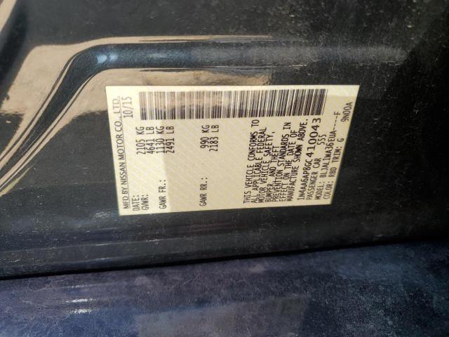 Photo 11 VIN: 1N4AA6AP8GC410043 - NISSAN MAXIMA 