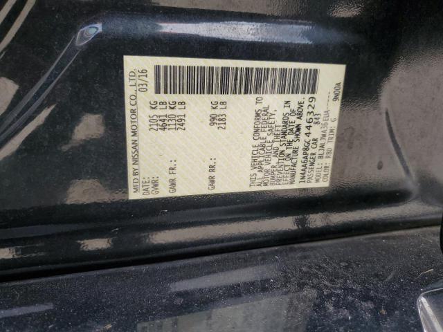 Photo 12 VIN: 1N4AA6AP8GC446329 - NISSAN MAXIMA 