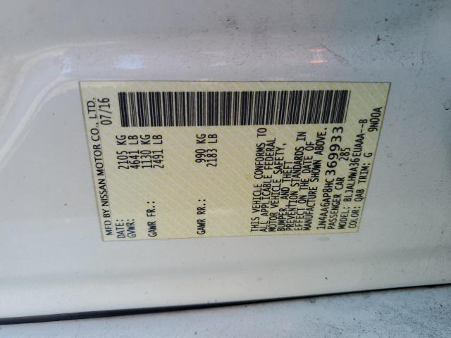 Photo 11 VIN: 1N4AA6AP8HC369933 - NISSAN MAXIMA 3.5 