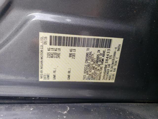 Photo 11 VIN: 1N4AA6AP8HC384433 - NISSAN MAXIMA 