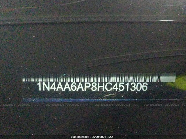 Photo 8 VIN: 1N4AA6AP8HC451306 - NISSAN MAXIMA 