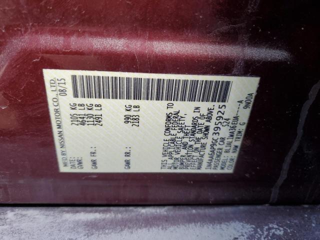 Photo 11 VIN: 1N4AA6AP9GC395925 - NISSAN MAXIMA 