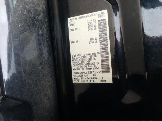 Photo 9 VIN: 1N4AA6AP9GC397822 - NISSAN MAXIMA 3.5 