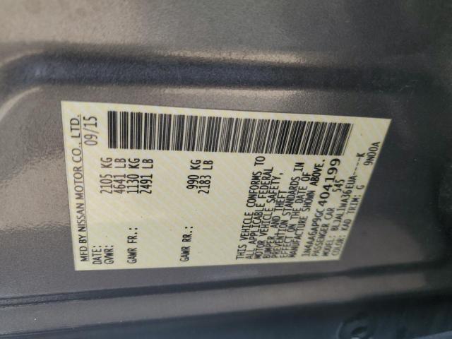 Photo 11 VIN: 1N4AA6AP9GC404199 - NISSAN MAXIMA 3.5 