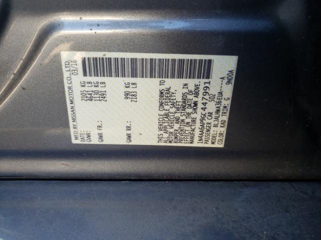 Photo 9 VIN: 1N4AA6AP9GC447991 - NISSAN MAXIMA 3.5 