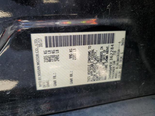 Photo 12 VIN: 1N4AA6AP9JC362284 - NISSAN MAXIMA 3.5 