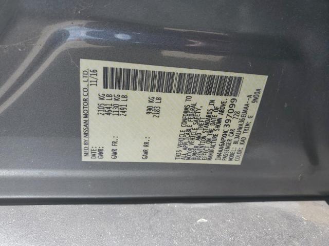 Photo 12 VIN: 1N4AA6APXHC397099 - NISSAN MAXIMA 3.5 