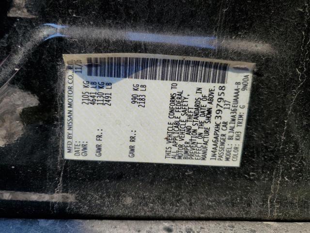 Photo 11 VIN: 1N4AA6APXHC397958 - NISSAN MAXIMA 