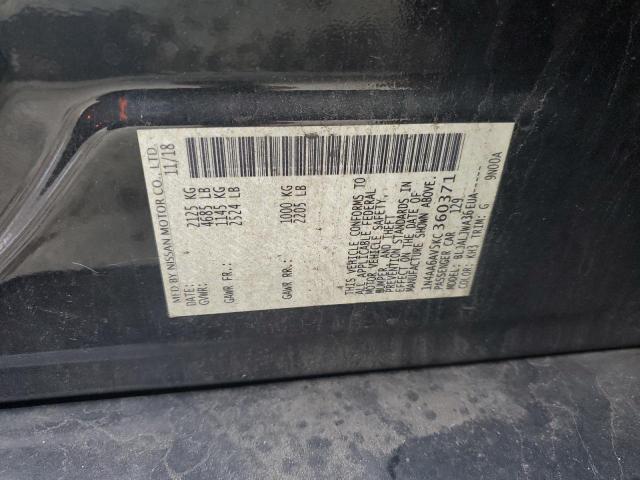 Photo 12 VIN: 1N4AA6AV5KC360371 - NISSAN MAXIMA 