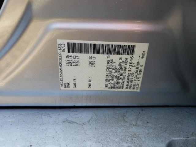 Photo 11 VIN: 1N4AA6AV7KC371646 - NISSAN MAXIMA S 