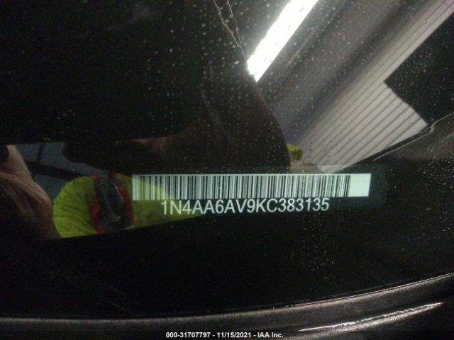 Photo 8 VIN: 1N4AA6AV9KC383135 - NISSAN MAXIMA 