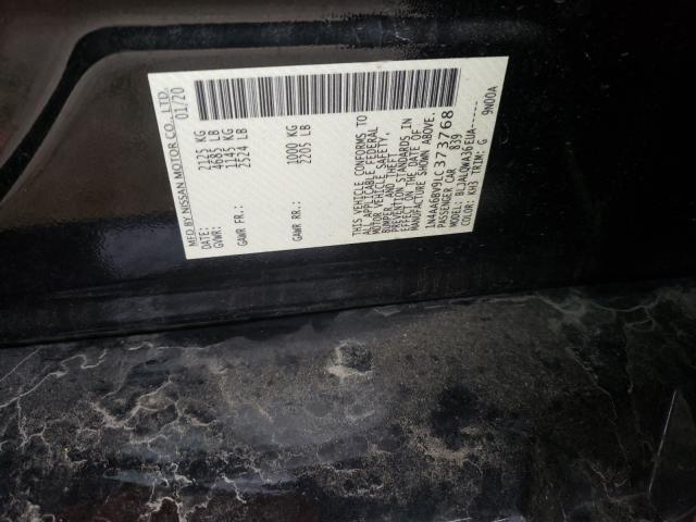 Photo 9 VIN: 1N4AA6BV9LC373768 - NISSAN MAXIMA S 