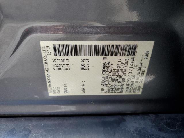 Photo 11 VIN: 1N4AA6CV3LC371464 - NISSAN MAXIMA 