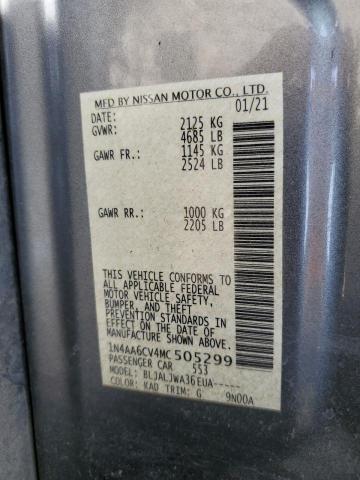 Photo 12 VIN: 1N4AA6CV4MC505299 - NISSAN MAXIMA 