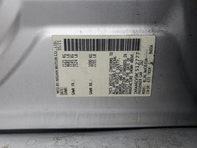 Photo 11 VIN: 1N4AA6CV5MC512777 - NISSAN MAXIMA SV 