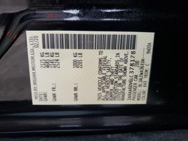 Photo 9 VIN: 1N4AA6DV6LC378178 - NISSAN MAXIMA SL 