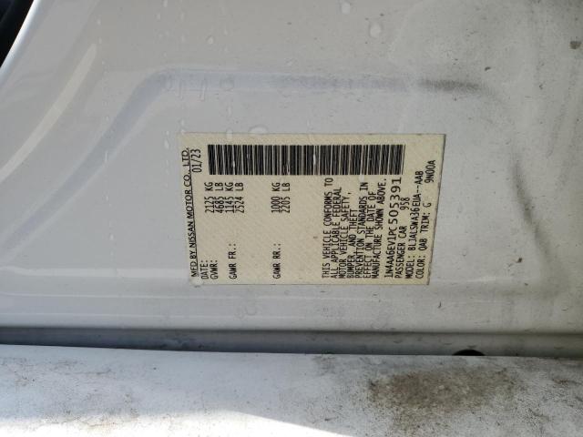 Photo 11 VIN: 1N4AA6EV1PC505391 - NISSAN MAXIMA SR 