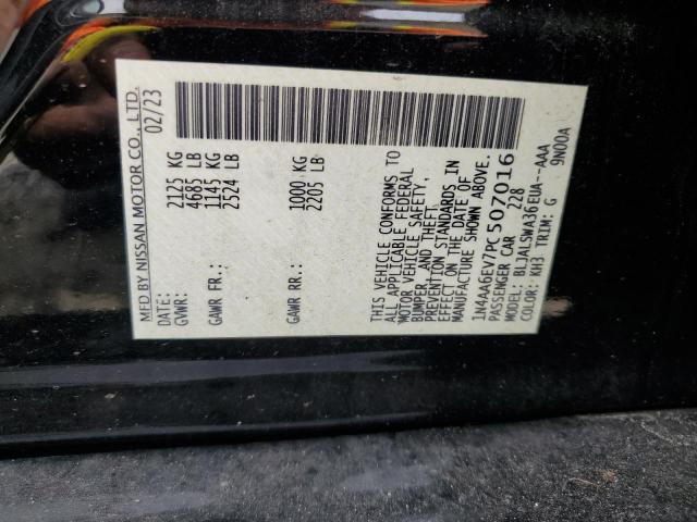 Photo 11 VIN: 1N4AA6EV7PC507016 - NISSAN MAXIMA 