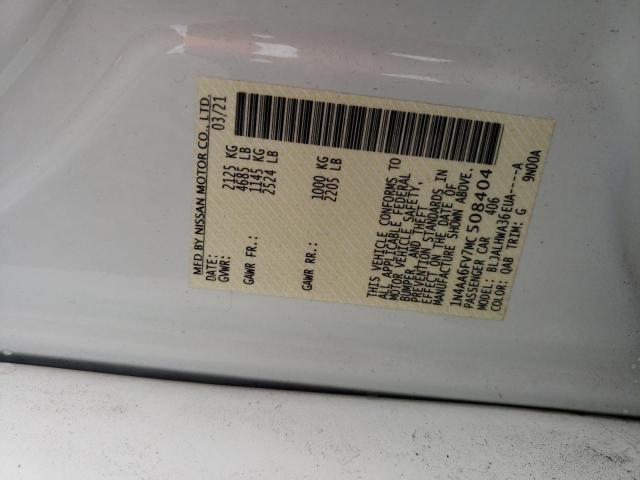 Photo 9 VIN: 1N4AA6FV7MC508404 - NISSAN MAXIMA PLA 