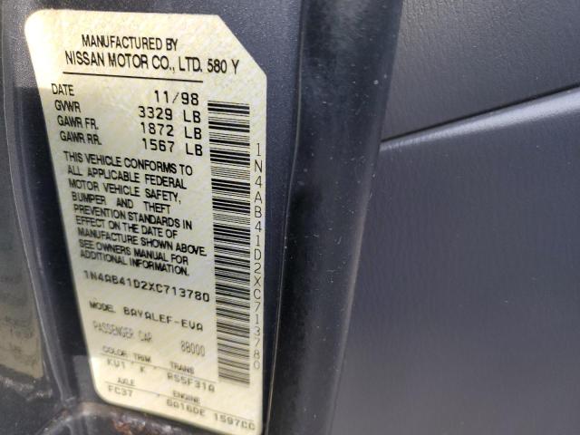 Photo 11 VIN: 1N4AB41D2XC713780 - NISSAN SENTRA 