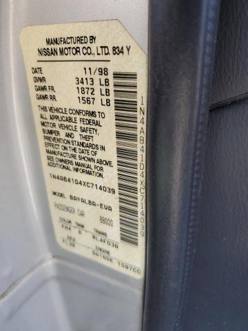 Photo 12 VIN: 1N4AB41D4XC714039 - NISSAN SENTRA 