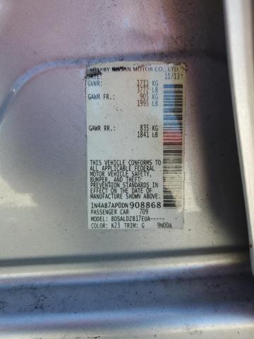 Photo 11 VIN: 1N4AB7AP0DN908868 - NISSAN SENTRA 