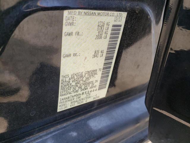 Photo 11 VIN: 1N4AB7AP0EN851444 - NISSAN SENTRA 