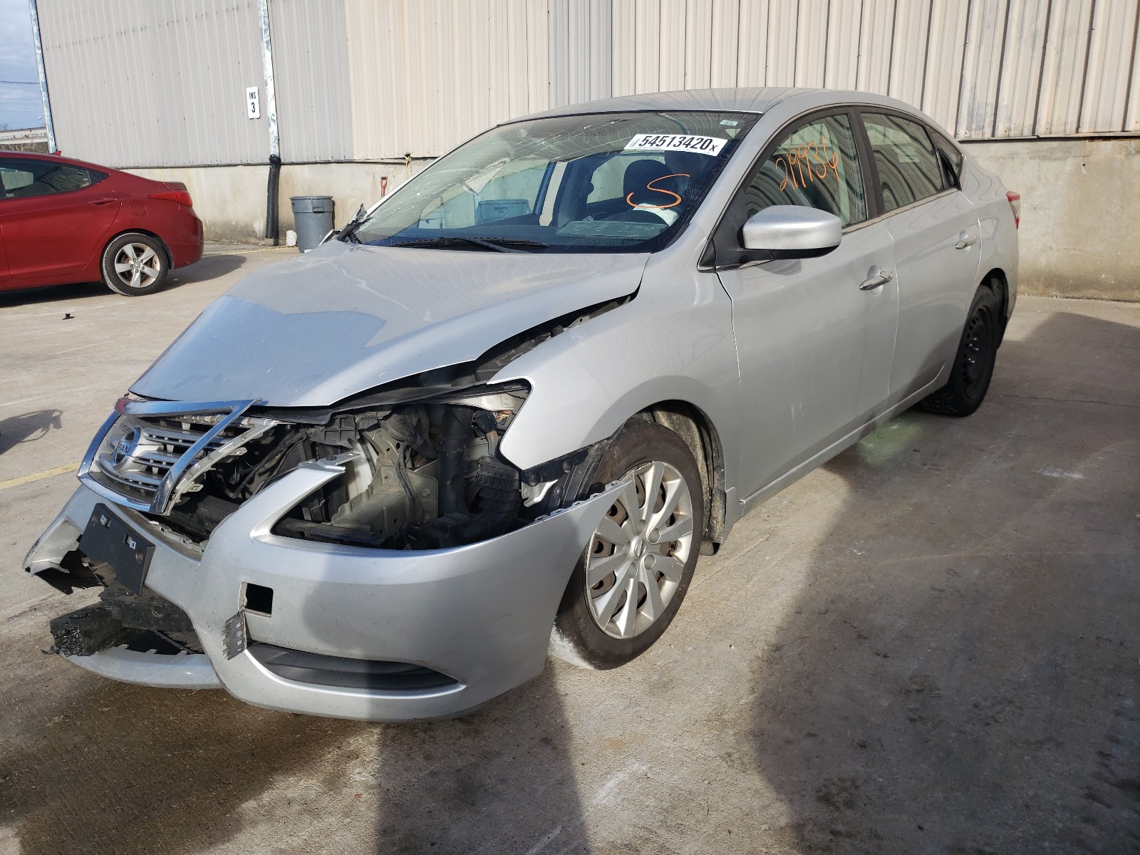 Photo 1 VIN: 1N4AB7AP2DN900559 - NISSAN SENTRA S 