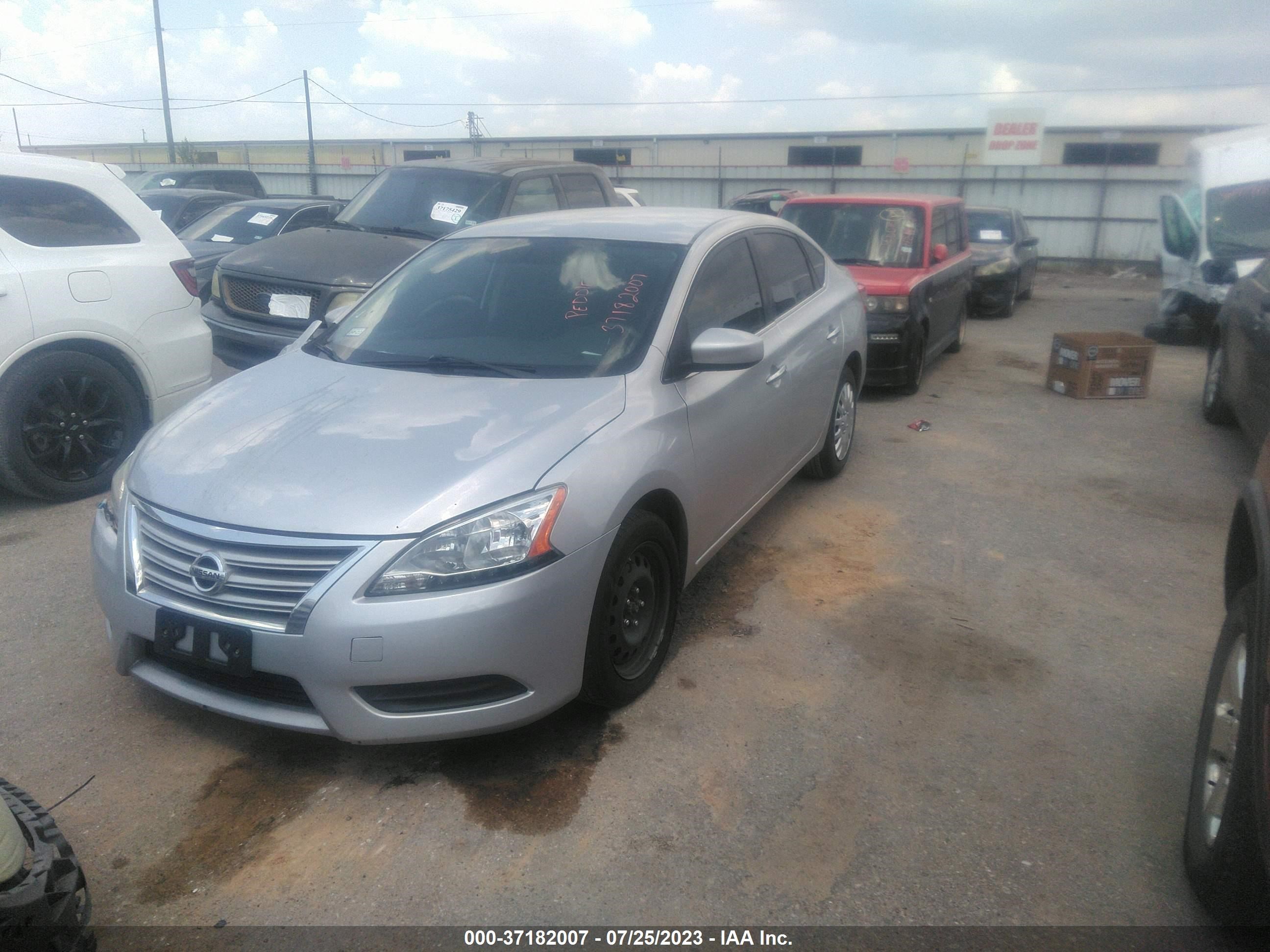 Photo 1 VIN: 1N4AB7AP4DN909649 - NISSAN SENTRA 