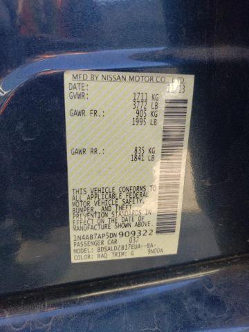 Photo 11 VIN: 1N4AB7AP5DN909322 - NISSAN SENTRA 